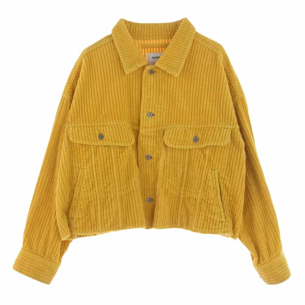 doublet ダブレット コーデュロイ ジャケット 18AW10BL69 ダブレット Doublet ジャケット 18AW 18AW10BL69 CUT OFF OVERSIZED