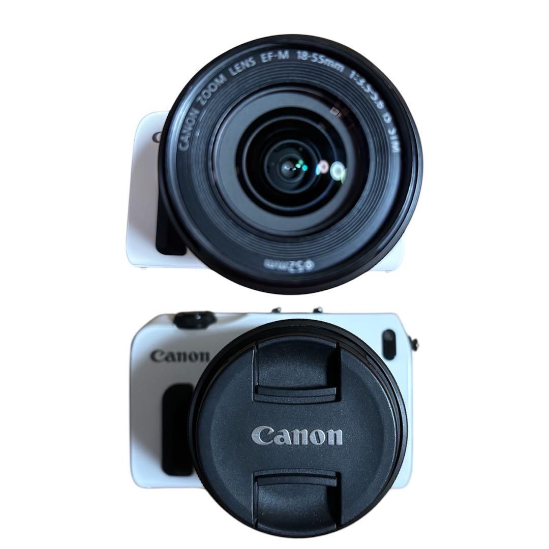 Canon ミラーレス一眼カメラ EOS M レンズキット 初代 ホワイト