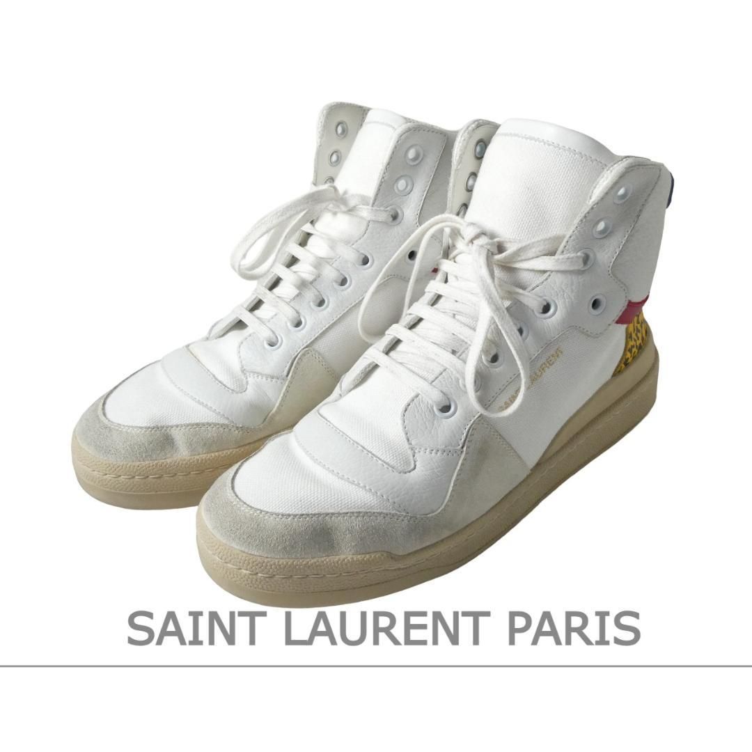美品 SAINT LAURENT PARIS サンローランパリ ミッドトップ
