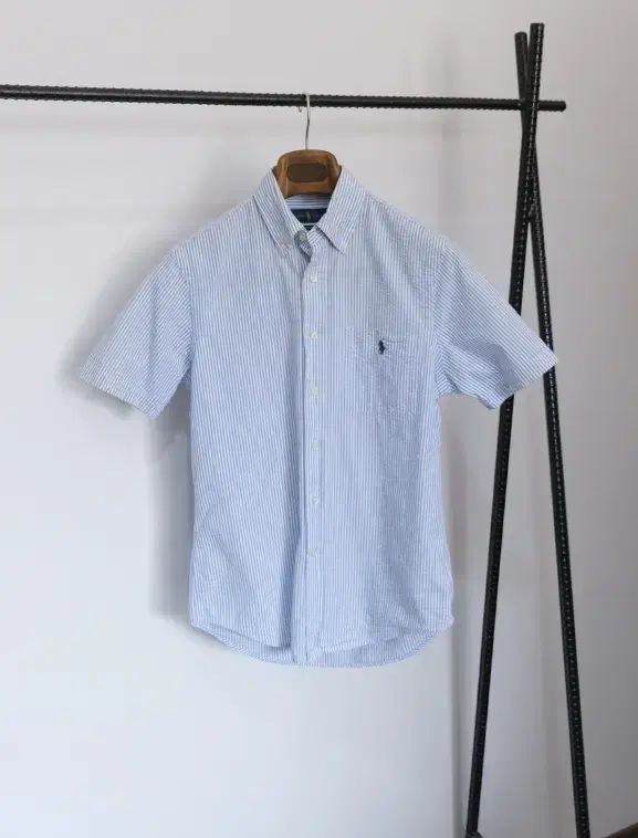【雷市場（ポンジャン）商品韓国直送】ポロ Ralph Lauren(ラルフローレン) ストライプ シャツ