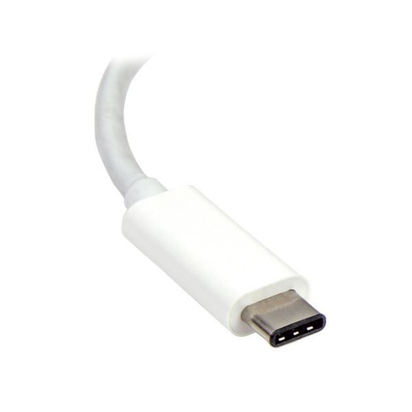 まとめ StarTech.com USB-C-VGA変換アダプタ USB Type-C オス -アナログRGB ホワイト CDP2VGAW 1個 ×3セット