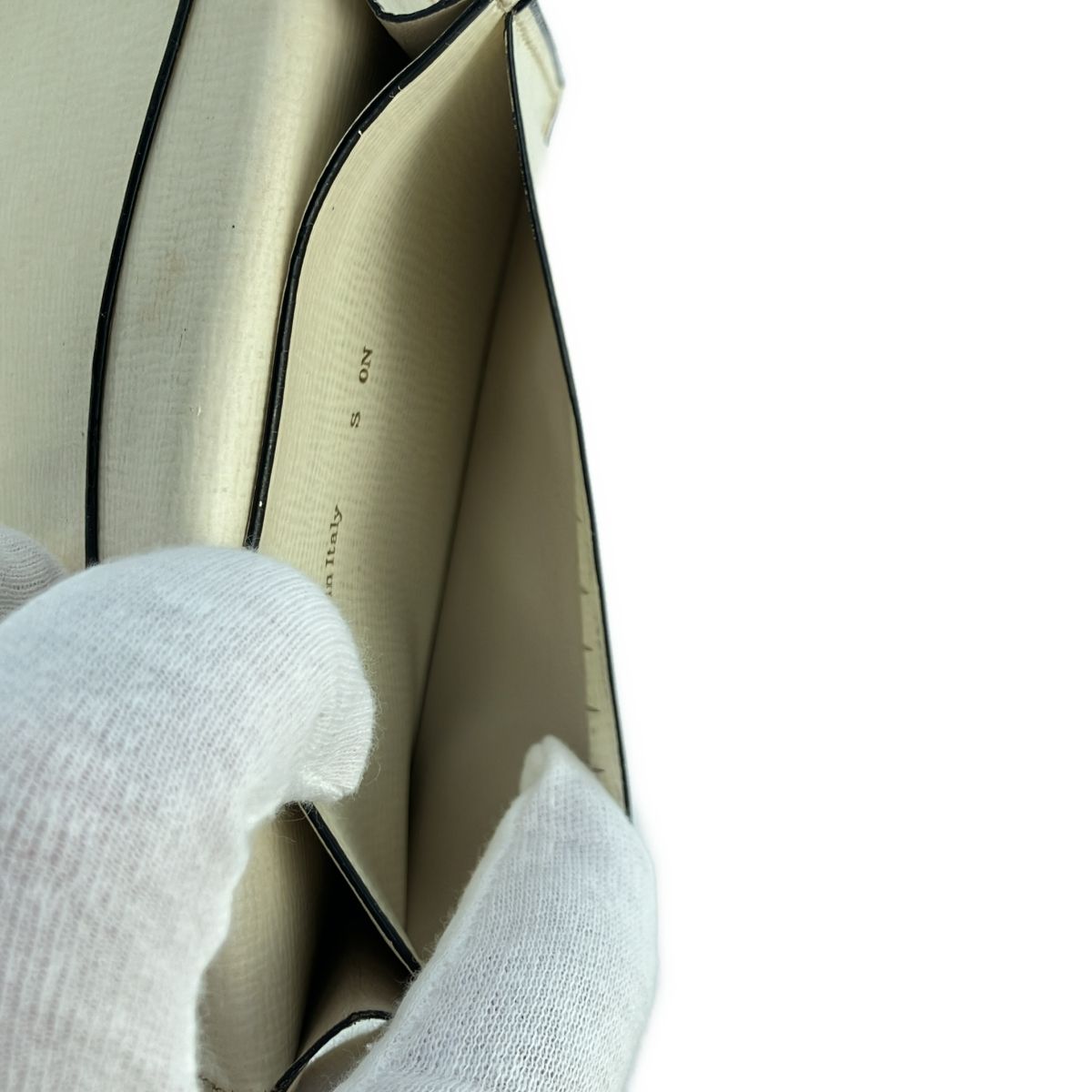 Valextra ヴァレクストラ レザーカードケース アイボリー Valextra  