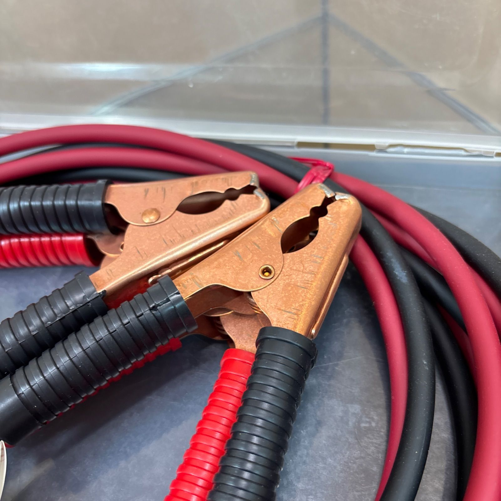 YANASE純正 ブースターケーブル12V バッテリー上がり - メルカリ