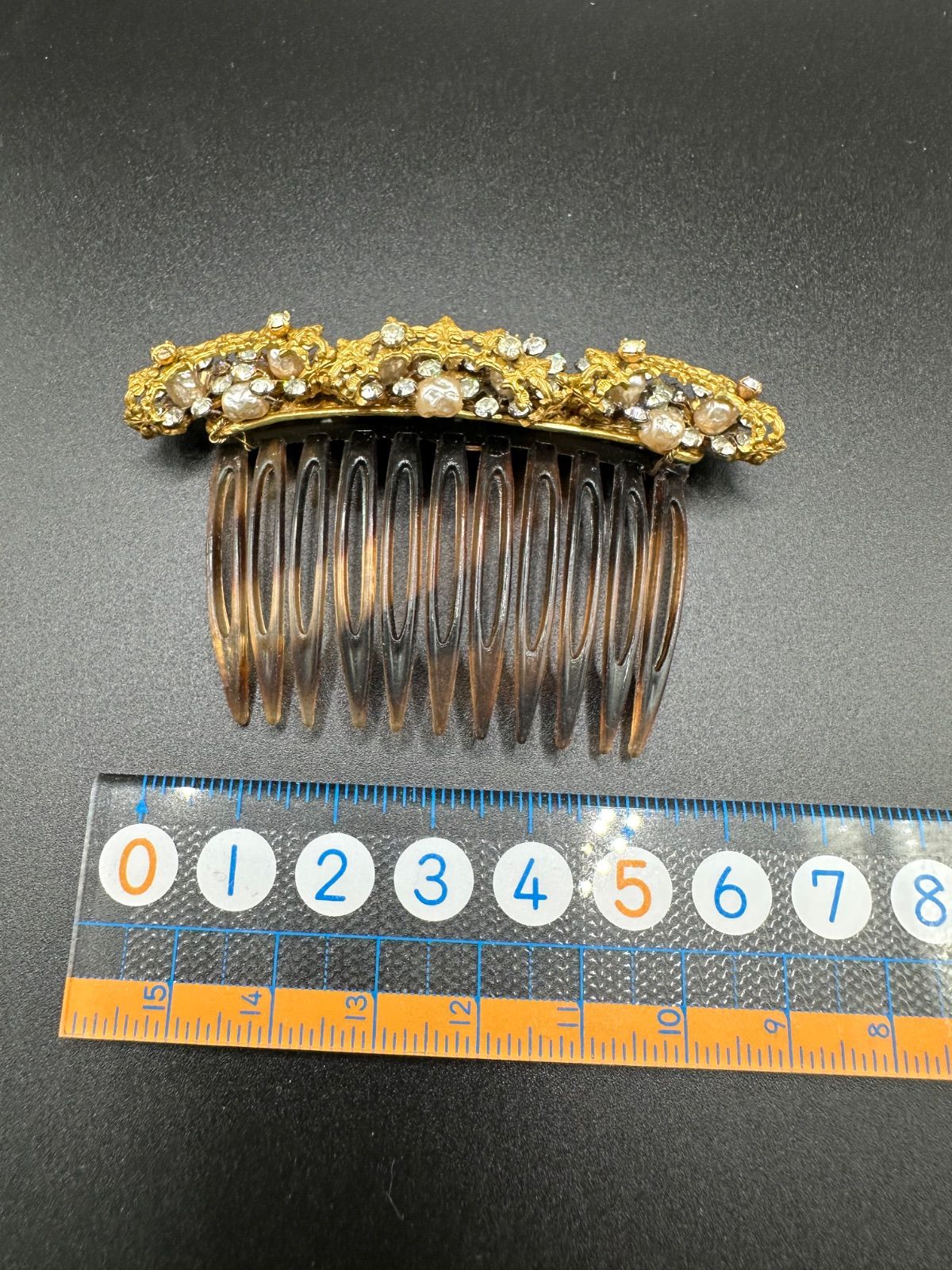 ミリアムハスケル　シェルのヘアコーム　極美品　ヴィンテージ ミリアムハスケルシェルのヘアコーム極美品ヴィンテージ