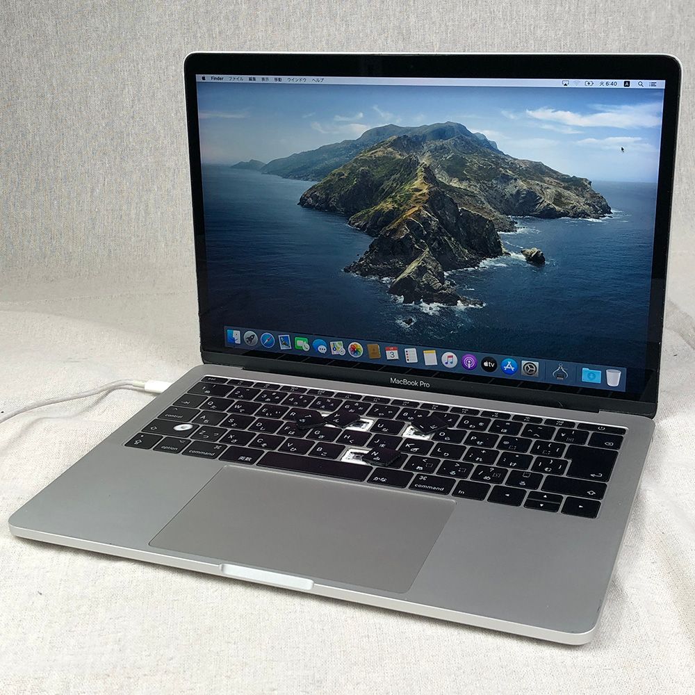 ◆ジャンク品 本体のみ◆Apple MacBook Pro 13インチ 2017 Thunderbolt 3ポートx 2 i7 16GB 256GB 画面表示異常 他 A1708 EMC3164|LT-JUNK-250694 005342 VRB