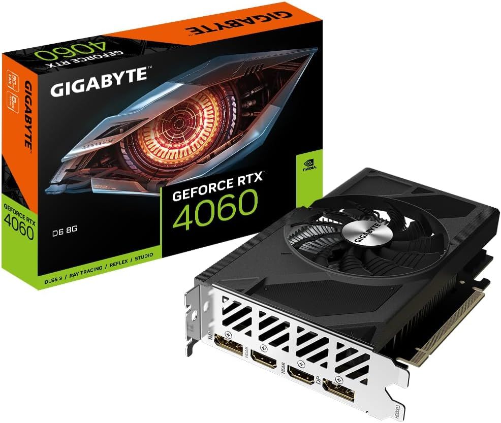 GIGABYTE NVIDIA GeForce RTX4060 搭載 グラフィックボード GDDR6 8GB GV-N4060D6-8GD