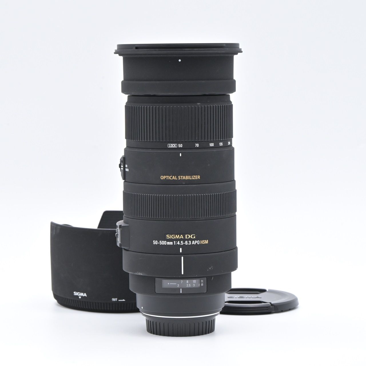 現状品 SIGMA 50-500mm F4-6.3 APO EX HSM キヤノン用 カメラレンズ
