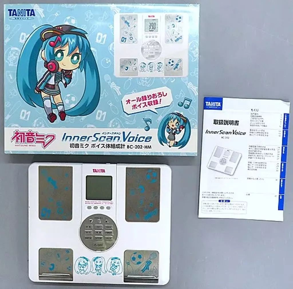 雑貨 初音ミク ボイス体組成計 タニタ×VOCALOID 初音ミク