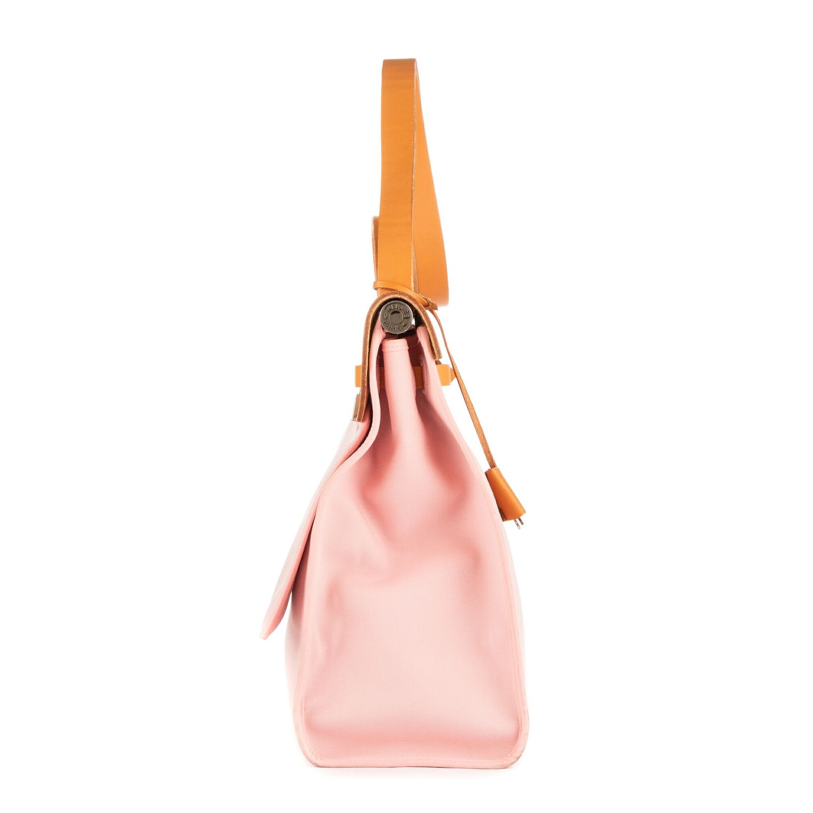 ジップピンク ブラウンバレニアレザーA