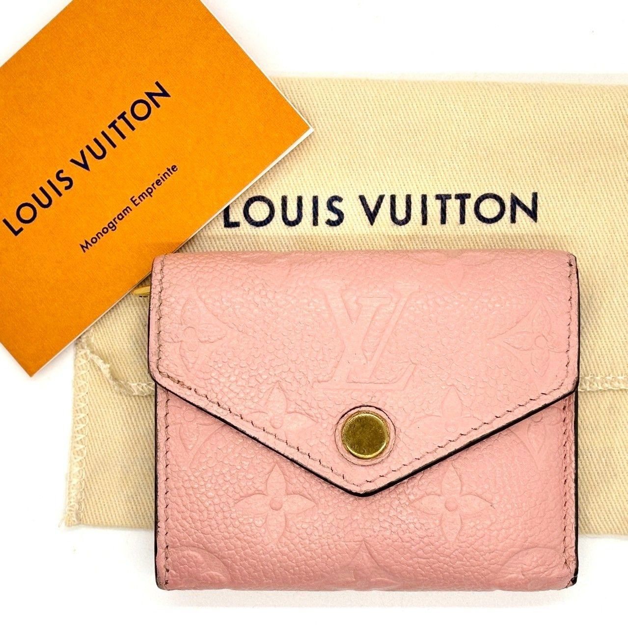 小さく上品に格上げ】 LOUIS VUITTON ルイヴィトン 三つ折り財布