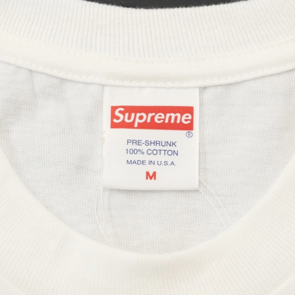 中古】【未使用】シュプリーム Supreme 2023年春夏 West Hollywood Box Logo Tee 半袖Ｔシャツ  ホワイト【サイズM】【メンズ】 - メルカリ