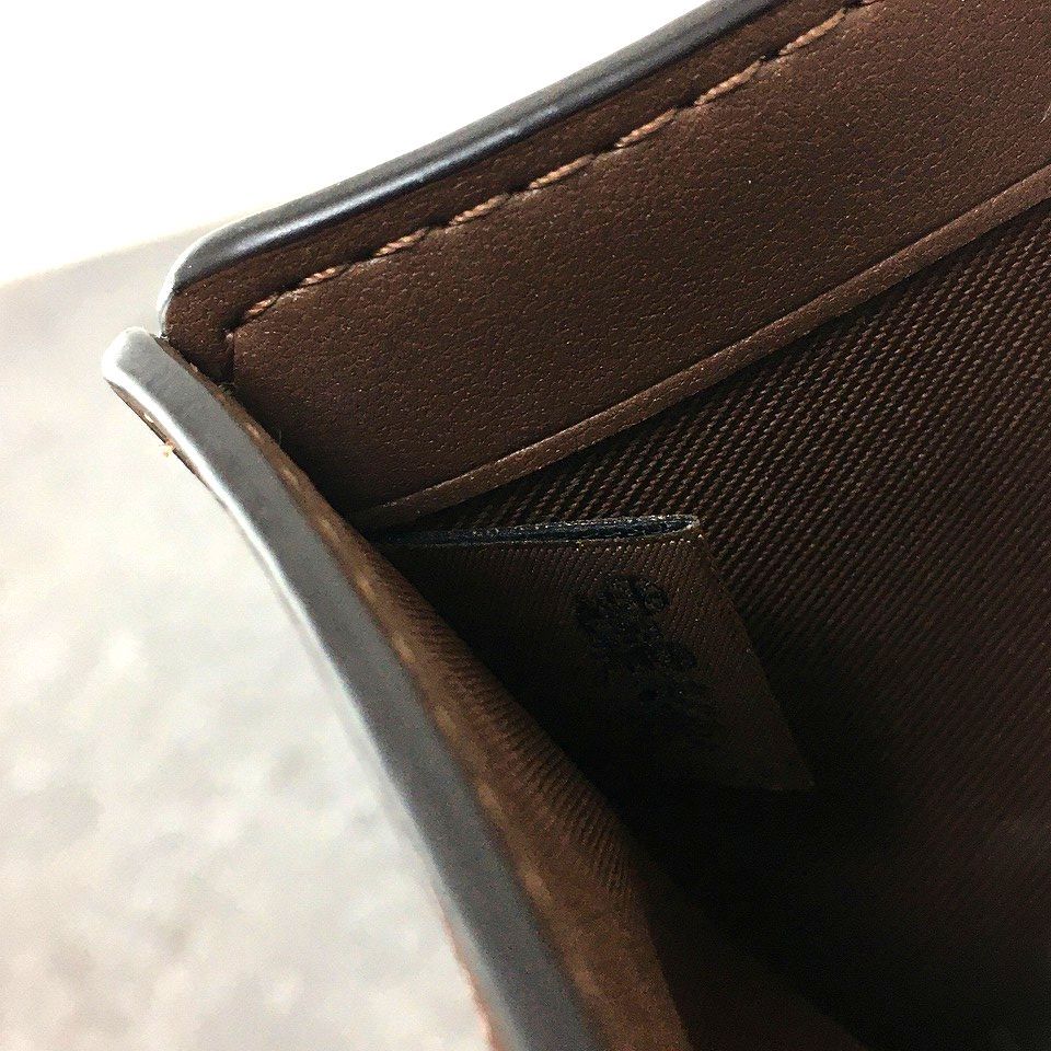 送料込み！ 未使用品 COACH ミディアムウォレット C0082 ブラウン 420  