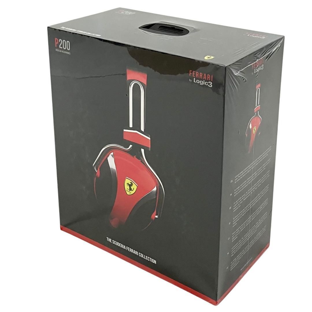 Ferrari - 【新品】 FERRARI by Logic3 P200 オーバーイヤーヘッドホン 新品】 FERRARI by Logic3 P200 オーバーイヤーヘッドホン