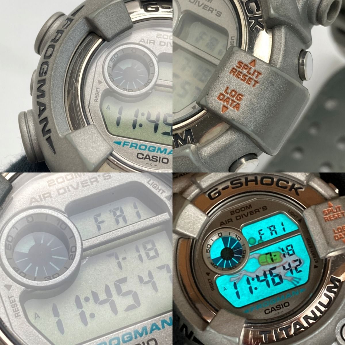 CASIO G-SHOCK シルバー フロッグマン DW-8201GF-8JF CASIO カシオ G-SHOCK フロッグマン DW-8201GF-8JF クォーツ