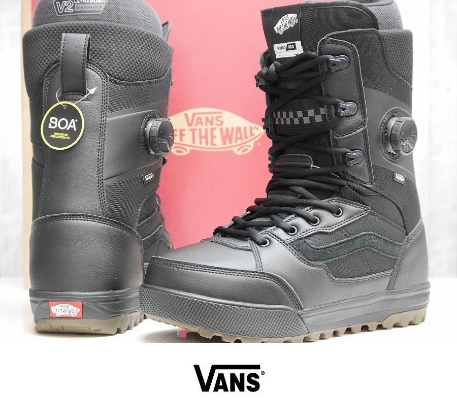 26 VANS INVADO PRO - 28.0 BLACK|GUM 正規品 スノーボード ブーツ