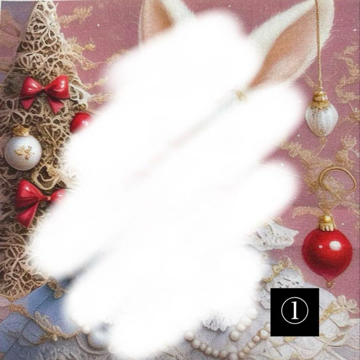 ハンドメイド パネル トートバッグ ポーチ うさぎ