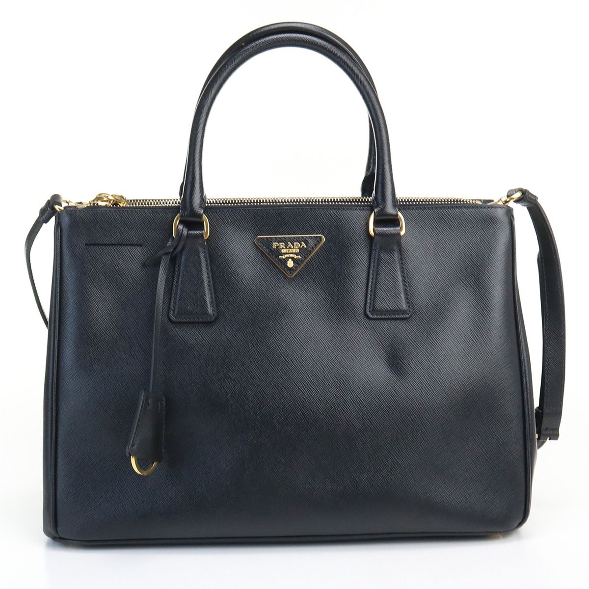 PRADA プラダ ガレリア 2WAYバッグ BN2274 ハンドバッグ レザー【中古 