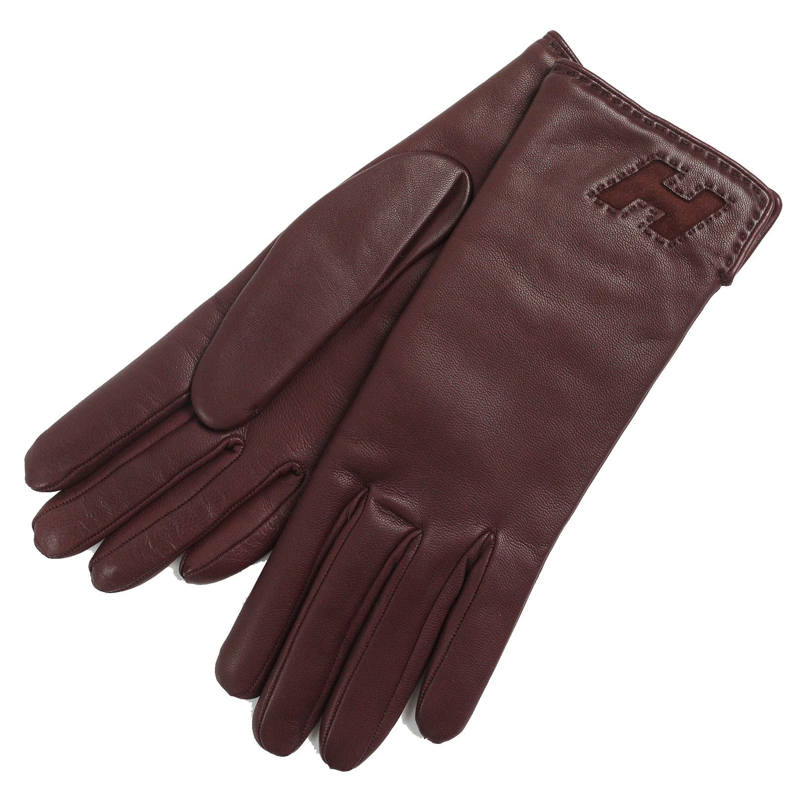 エルメス HERMES ラムレザーグローブ 手袋 レディース