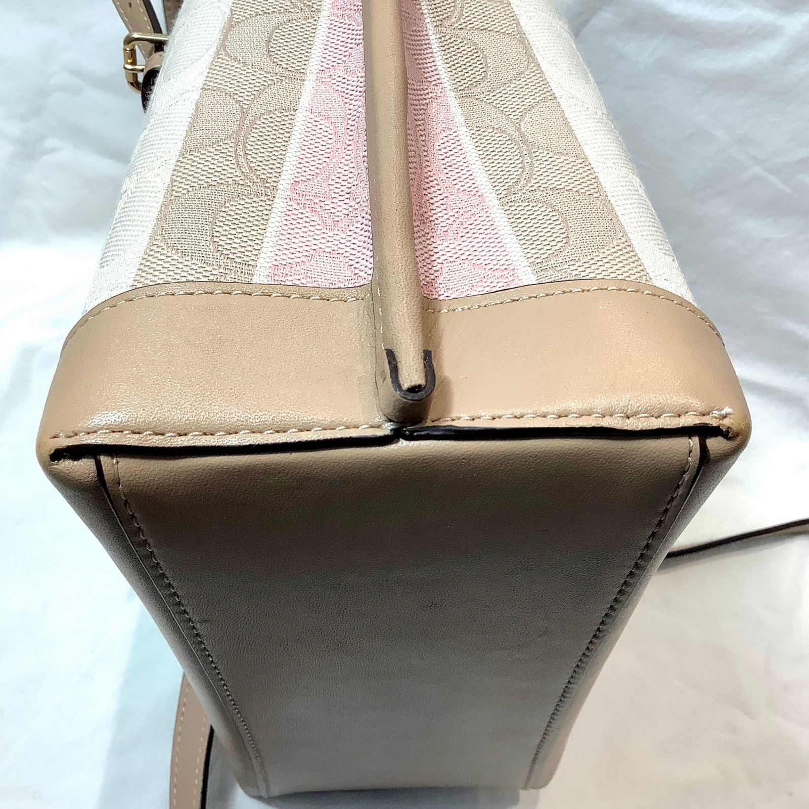 美品】コーチ（COACH）モリートー ト25 C8416 アウトレット キャンバス  