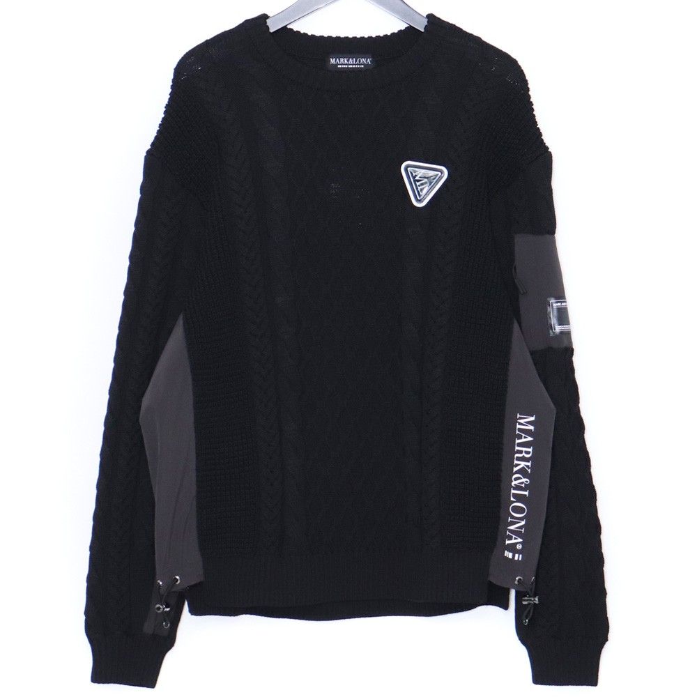 MARK & LONA CD11-CPHK Long Sleeve Knit サイズ50 ブラック MCM MARK & LONA CD11-CPHK Long Sleeve Knit サイズ50 ブラック MCM