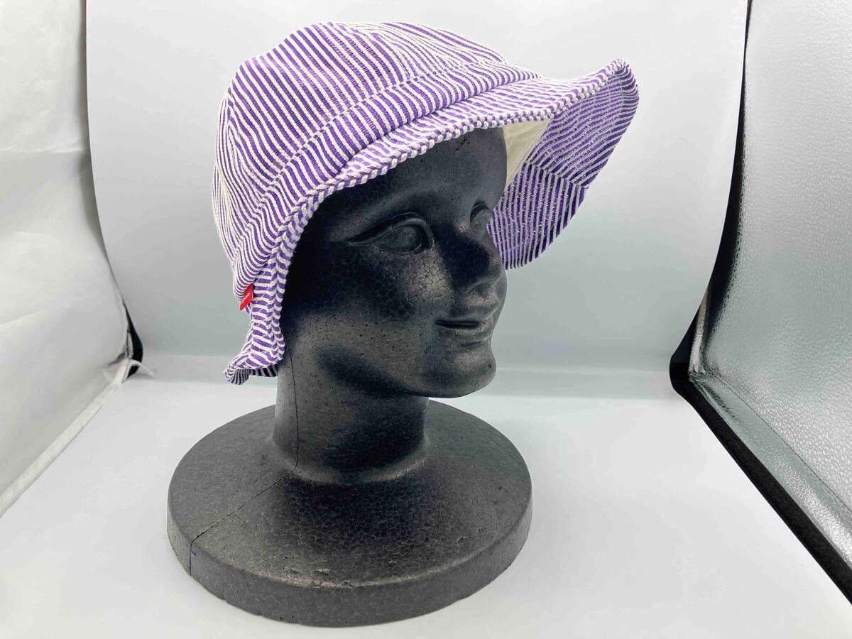 Supreme Stripe Mesh Bell Hat (SS22) - $58
