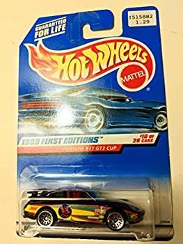 Hot Wheels 1999 First Editions -#10 Porsche 911 GT3 Cup Purple #912 Mint