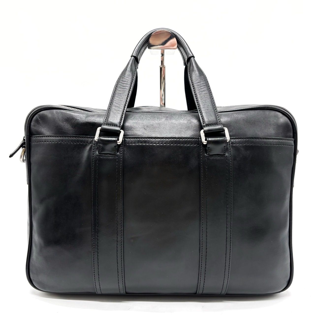 良品】 COACH コーチ 2way ビジネスバッグ ブリーフケース ショルダー 