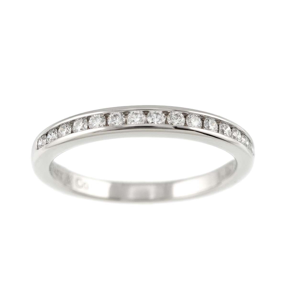 TIFFANY&Co. ティファニー 美品 ダイヤ ハーフエタニティ