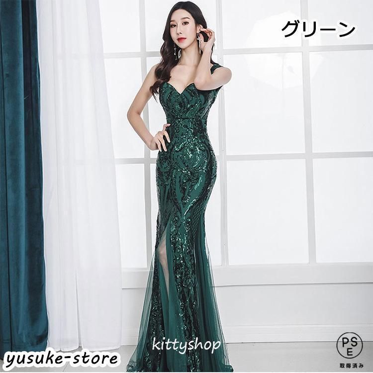 パーティードレス ロングドレス キャバドレス イブニングドレス