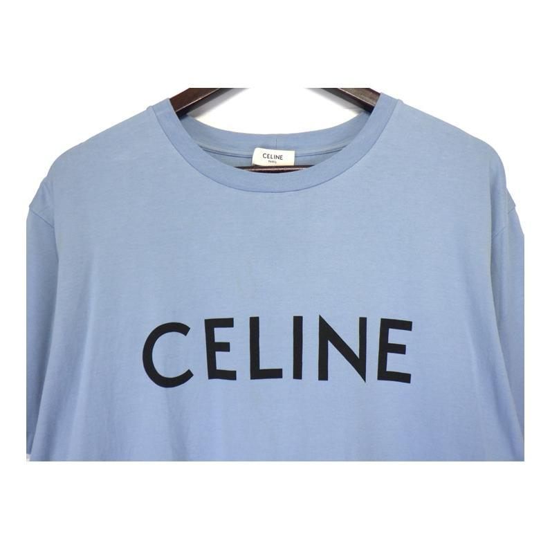 CELINE セリーヌ ロゴTシャツ / ルーズフィット / ユニセックス CELINE - CELINE セリーヌ ルーズフィットロゴプリントクルー