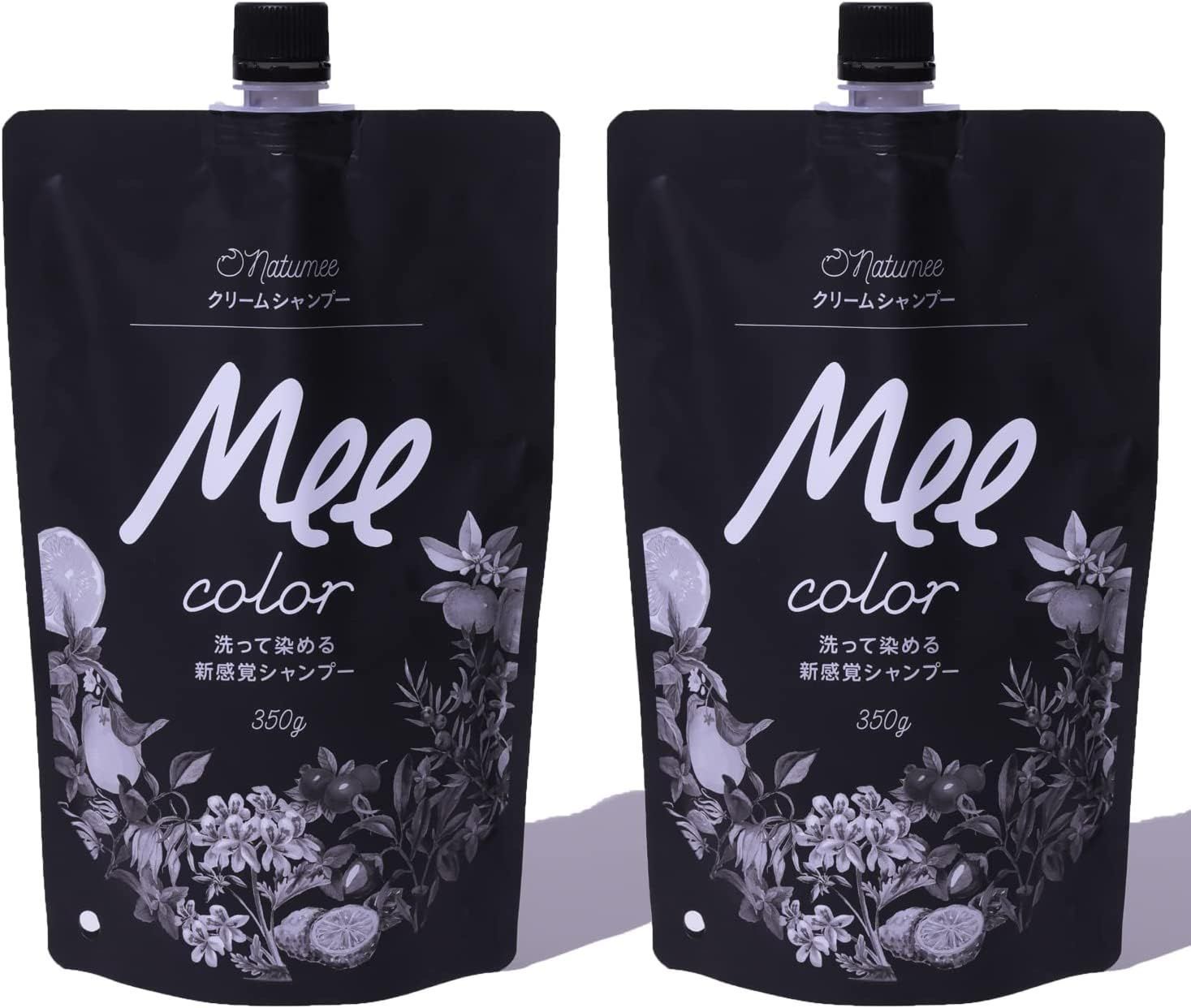 MEE 【2個セット】クリームシャンプー color(ブラック350g) [ミーカラー] Color] [Mee