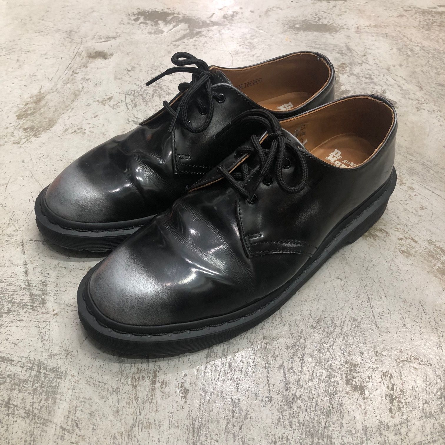 SUPREME 24SS Dr.Martens 1461 3 Eye Shoe 32126040 コラボ レザー 