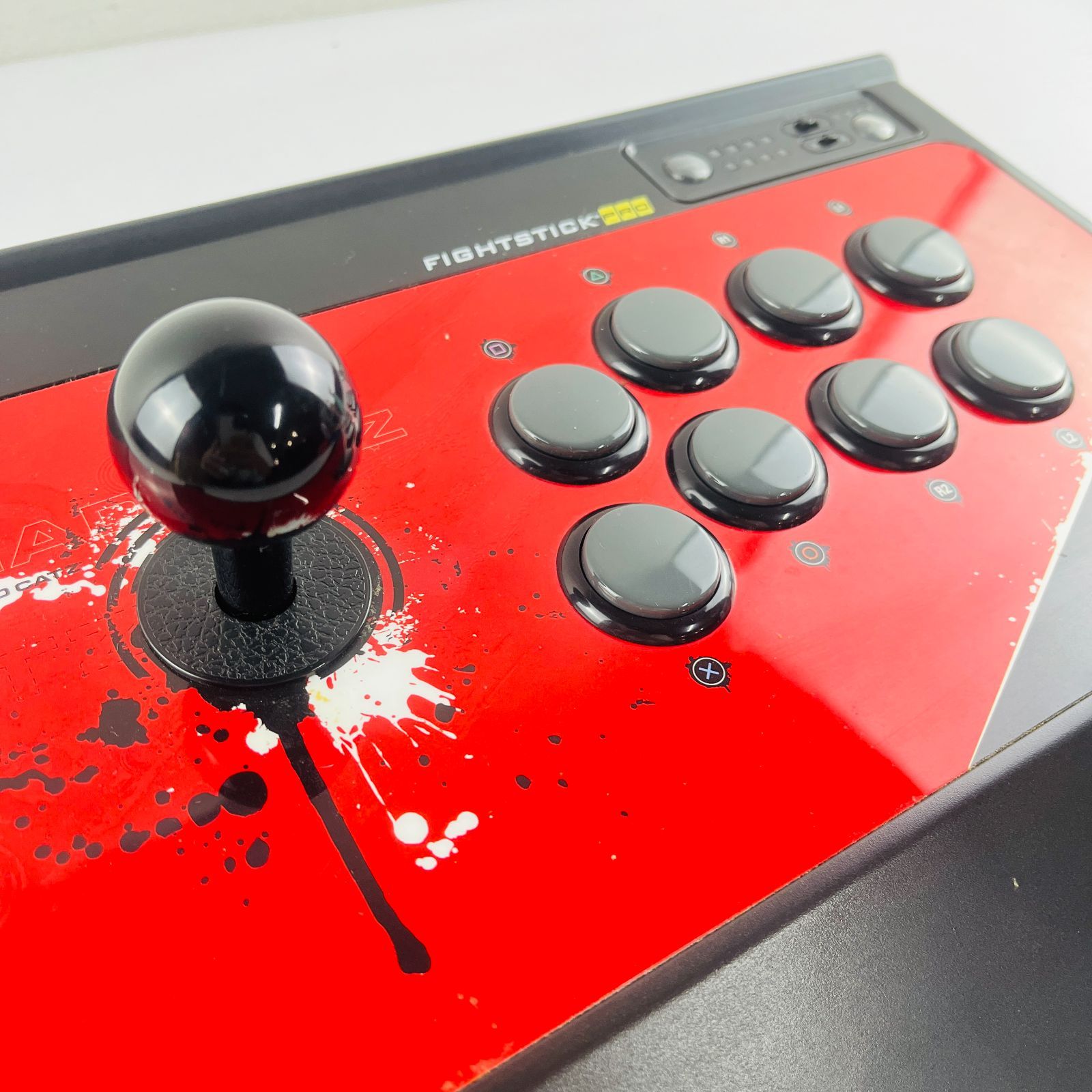 362 ★動作確認OK!!/ステッカー付!!★ PS3対応 Arcade FightStick PRO アーケードファイトスティックプロ MadCatz マッドキャッツ MC3-FS-MC-PRO アケコン 2013年 格闘ゲーム