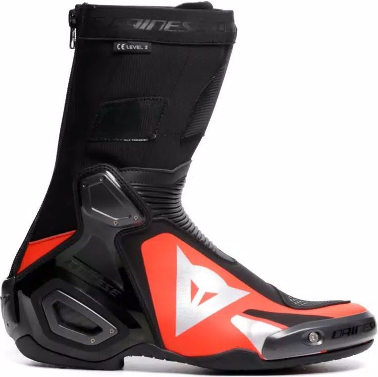Dainese / ダイネーゼ AXIAL 2 ブーツ ブラック/フルオレッド サイズ