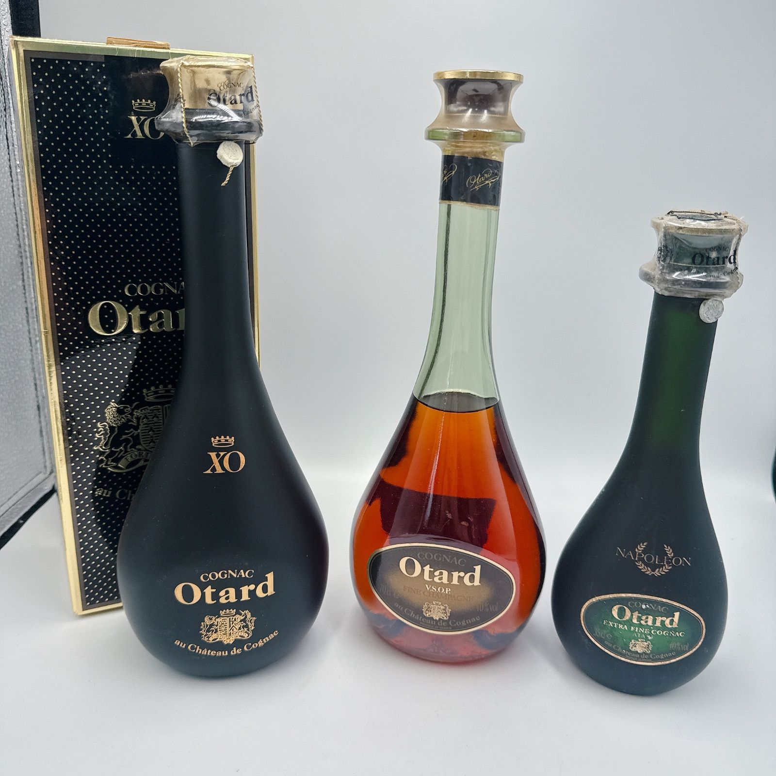 未開栓】Otard XO/VSOP/NAPOLEON 3点セット - メルカリ