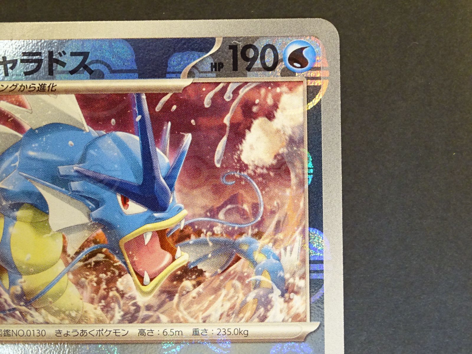 ギャラドス R: マスターボールミラー[SV2a 130/165] マスターボールミラー)ギャラドス(R)(SV2a-130-165-MAS)｜ポケカ