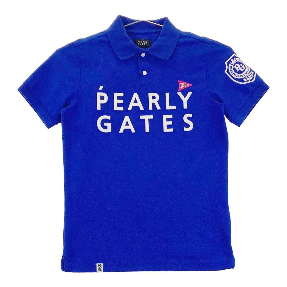 パーリーゲイツ メンズ 半袖カットソー ブルー サイズ4 パーリーゲイツ メンズ 半袖カットソー ブルー サイズ4 パーリーゲイツ