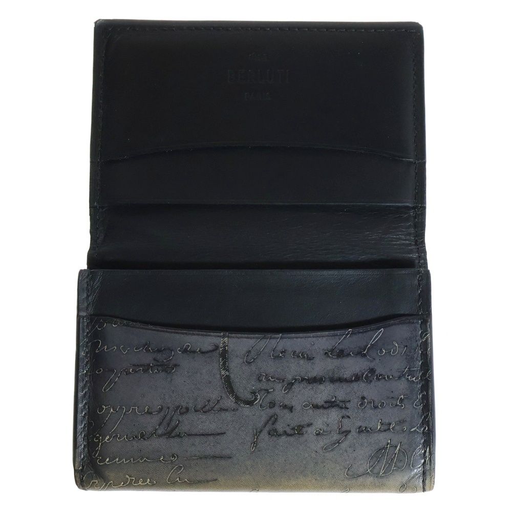 Berluti (ベルルッティ) カリグラフィ 二つ折りレザーカード