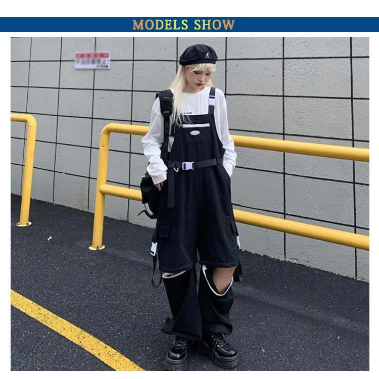 SHARE SPIRIT オーバーオール　カーゴパンツ　2way ベロア 2way カーゴパンツ オーバーオール ジョガーパンツ レディース