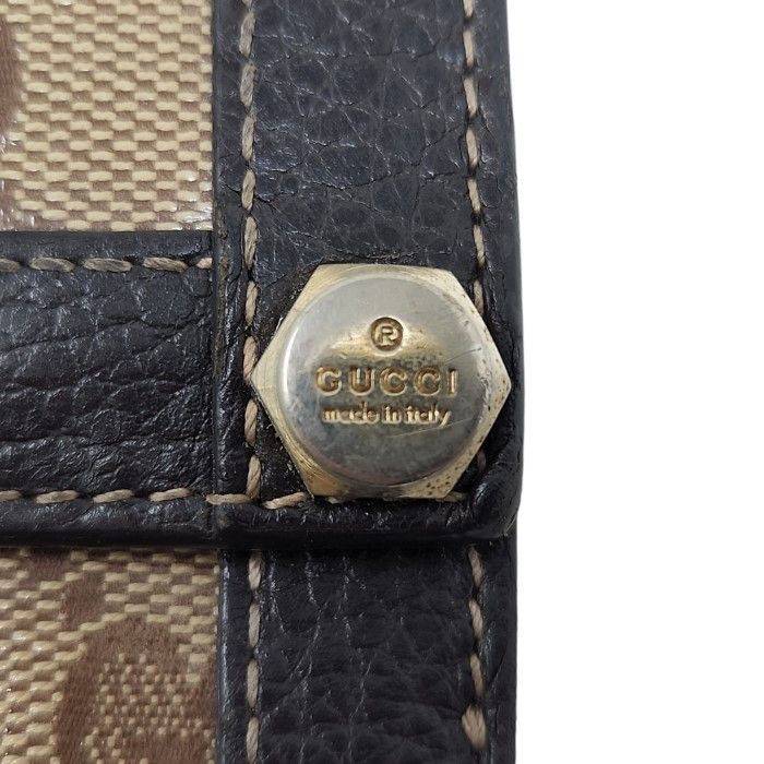 GUCCI グッチ GGクリスタル 長財布 231839 ユニセックス ブラウン 3