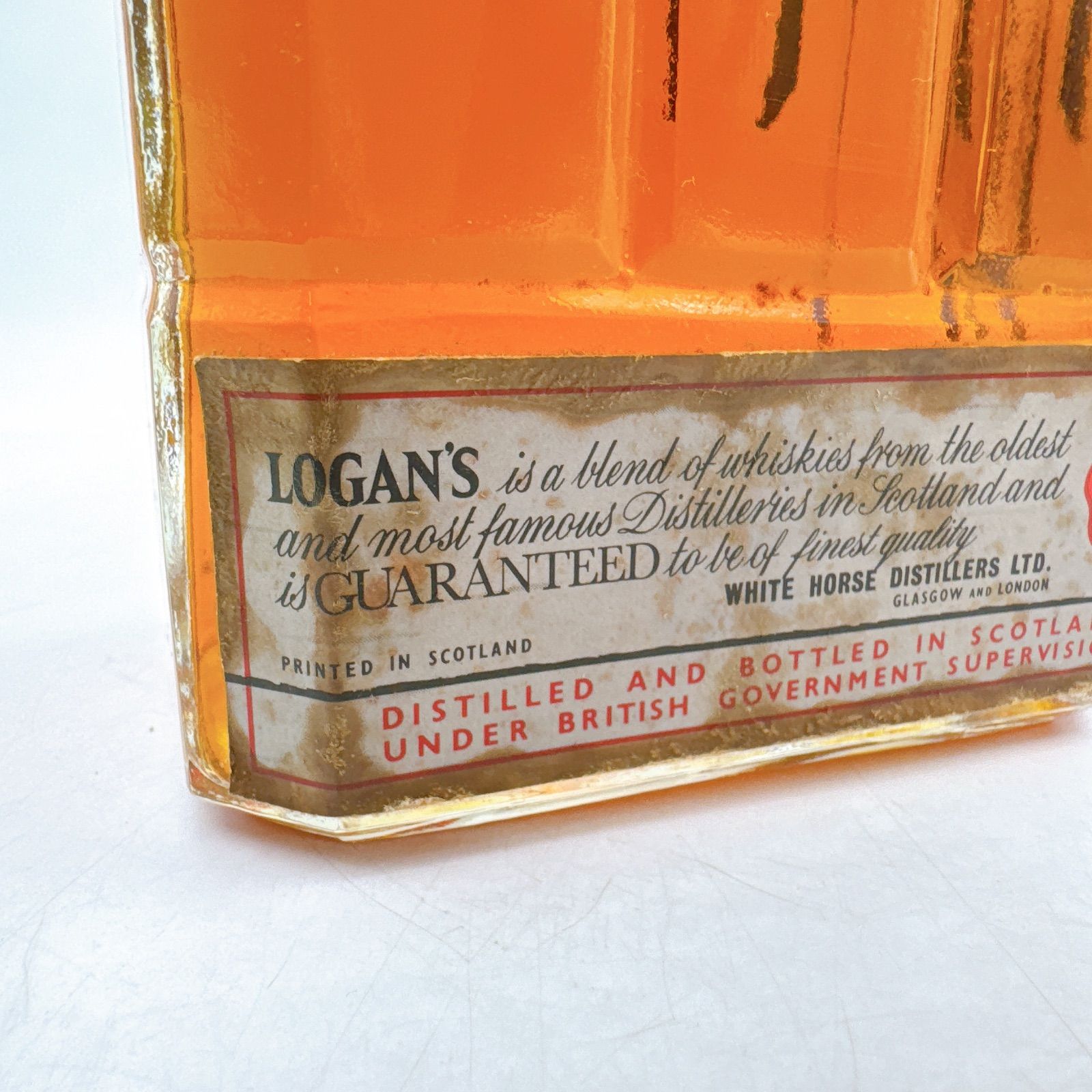 未開栓】LOGAN'S DE LUXE SCOTCH WHISKY ローガンデラックス スコッチ