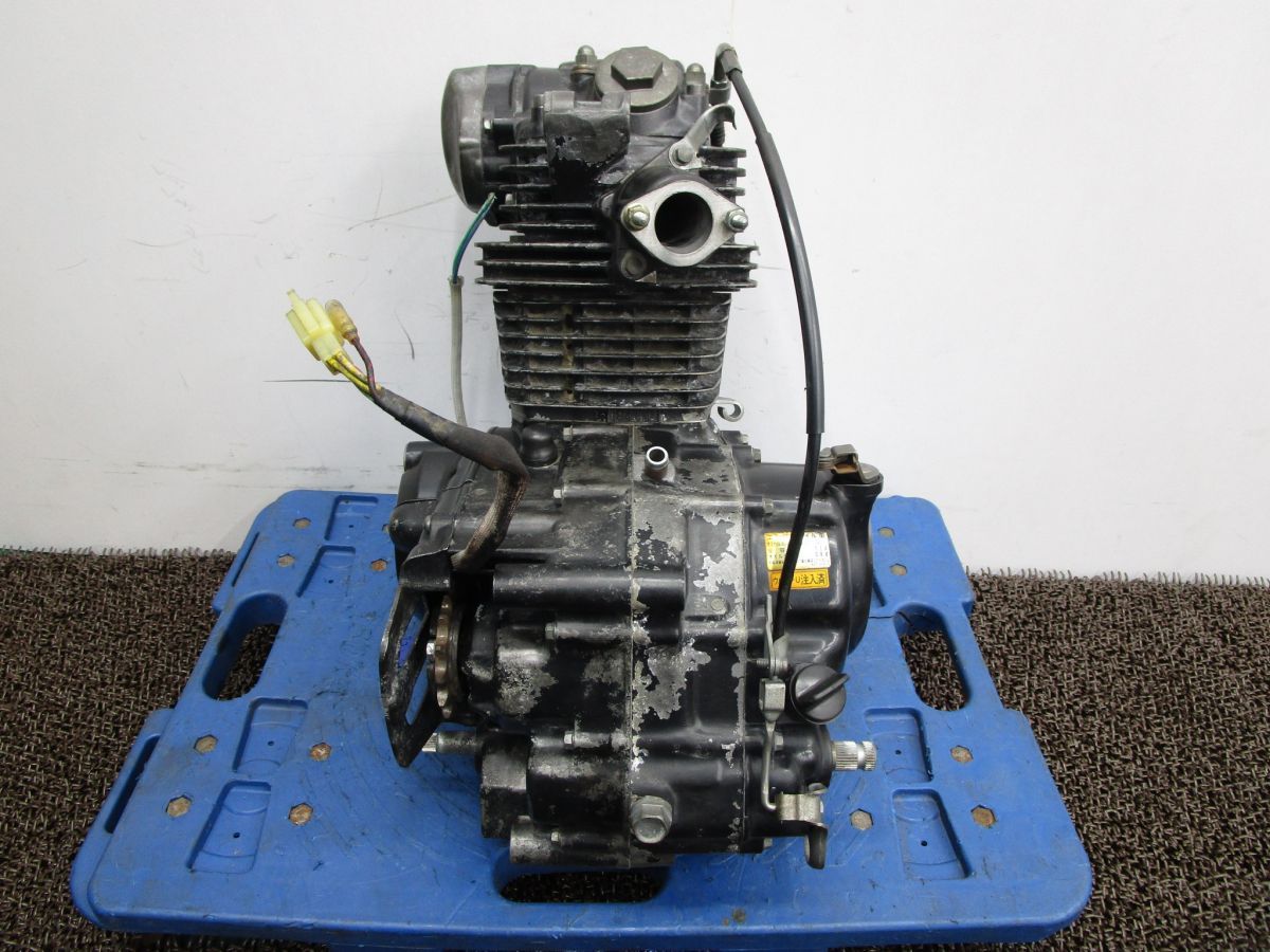 XL200R エンジン 2297Km A6034 MD06 始動 済み OH素材に ホンダ MD06E キャブ車 BRIGHTFACE_UK