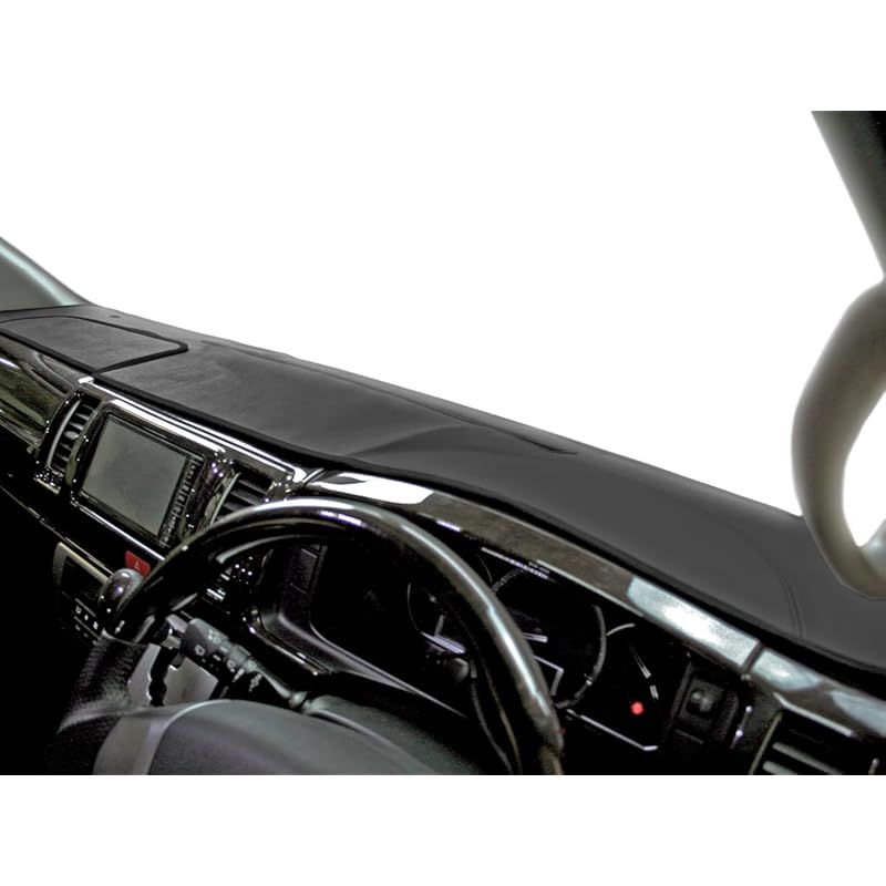  在庫 TRISTAR S ハイエース レジアスエース 200系 1型 7型 標準ボディ用 ダッシュボード マット ブラックレザー 1 マット 相撲