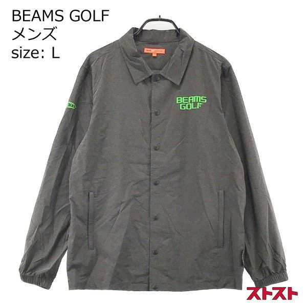 BEAMS GOLF ビームスゴルフ ×PERTEX ナイロンコーチジャケット L