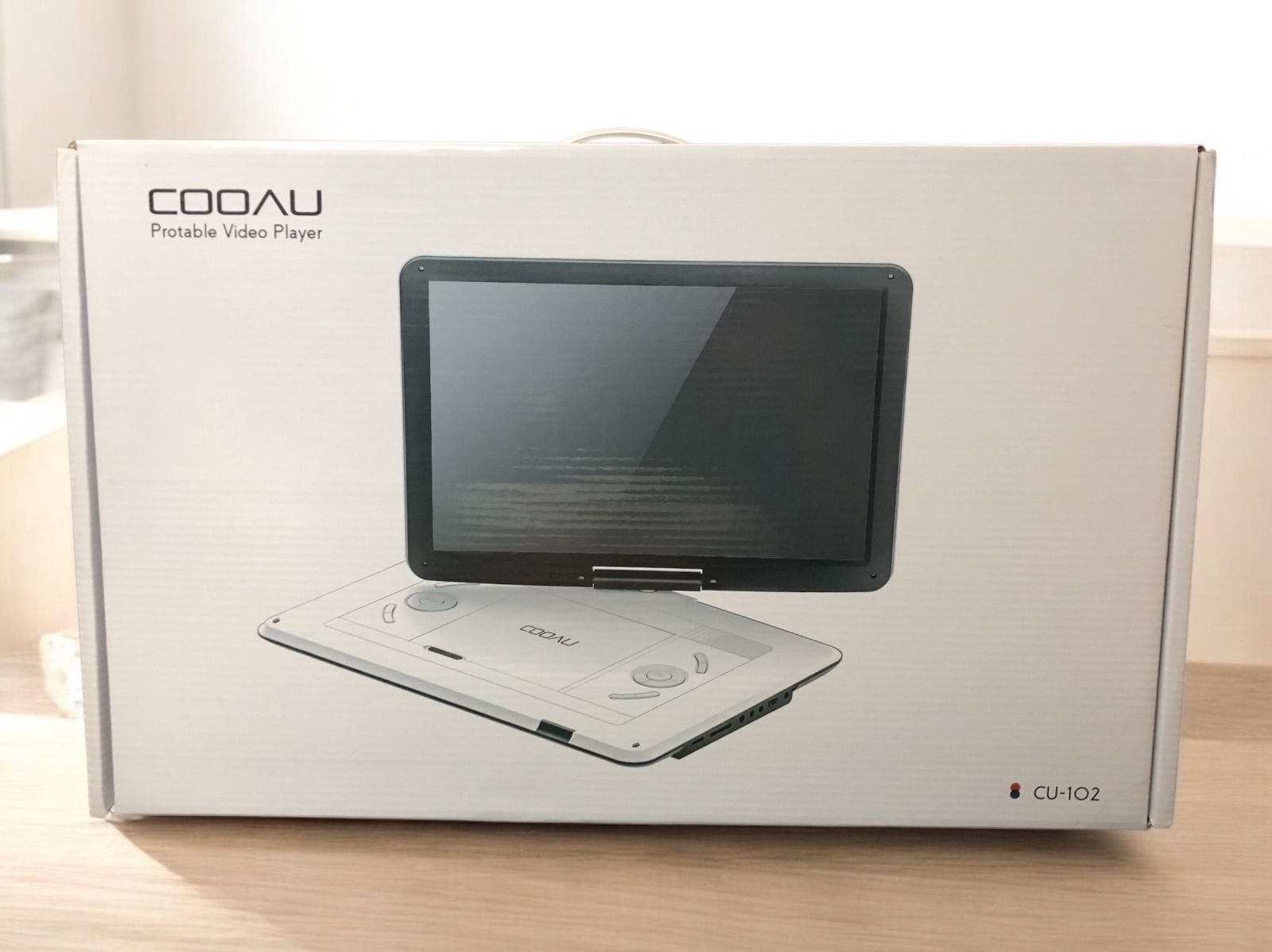 テレビ・映像機器 COOAU ポータブルビデオプレーヤー CU-102