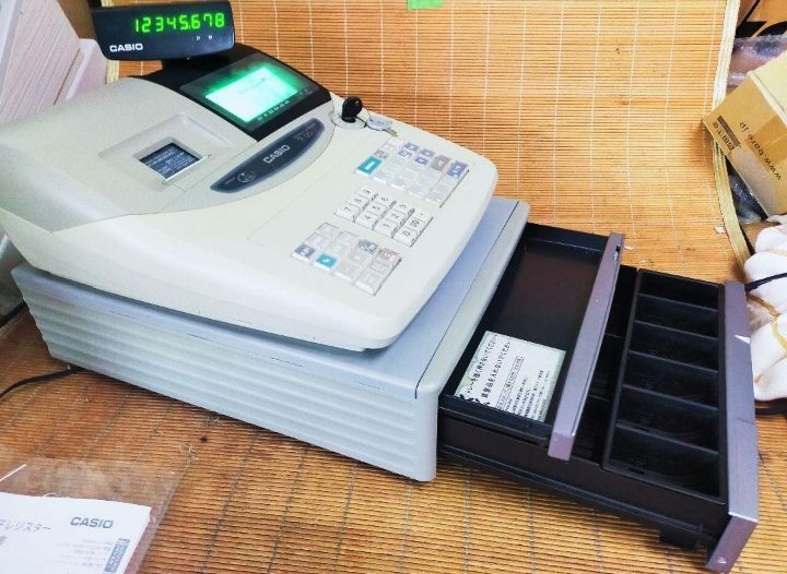 カシオレジスター TE-120