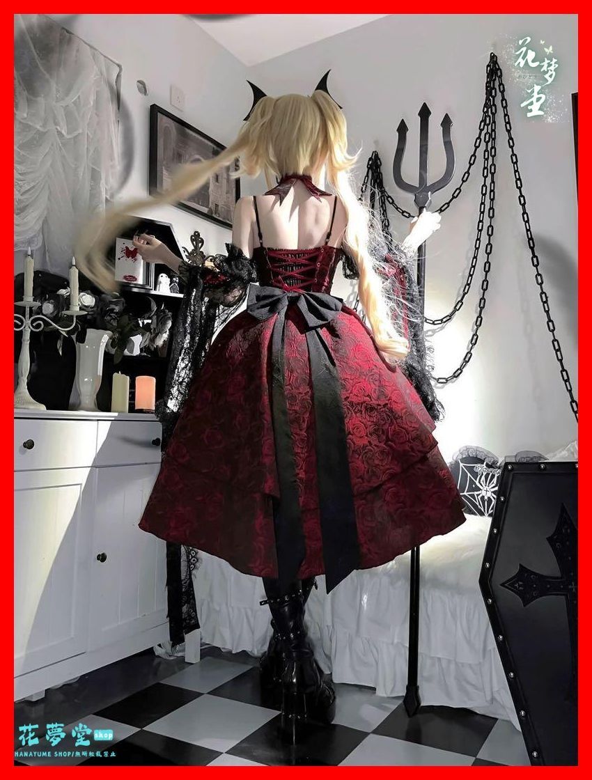 お出かけにもゴスロリコスプレドレス イベントにぴったり女子会コーデ