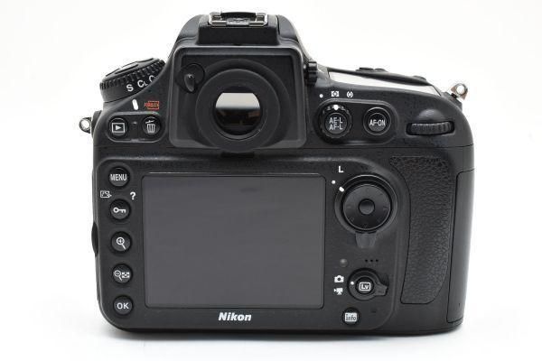 極美品 ｜ Nikon D800E ボディ ショット数 7,279 枚｜K060