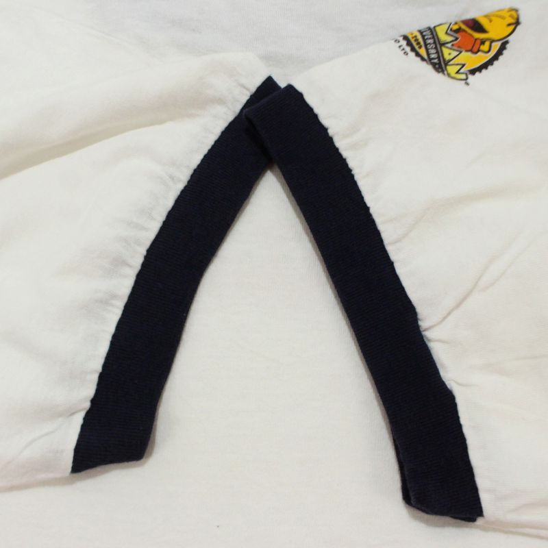 00s パックマン PACMAN Anvil リンガーTシャツ メンズ 表記XLサイズ