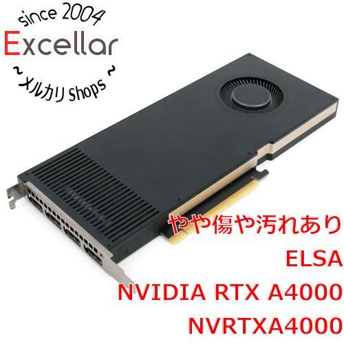 bn:7] ELSAグラボ NVIDIA RTX A4000 NVRTXA4000 PCIExp 16GB - 通販・買取